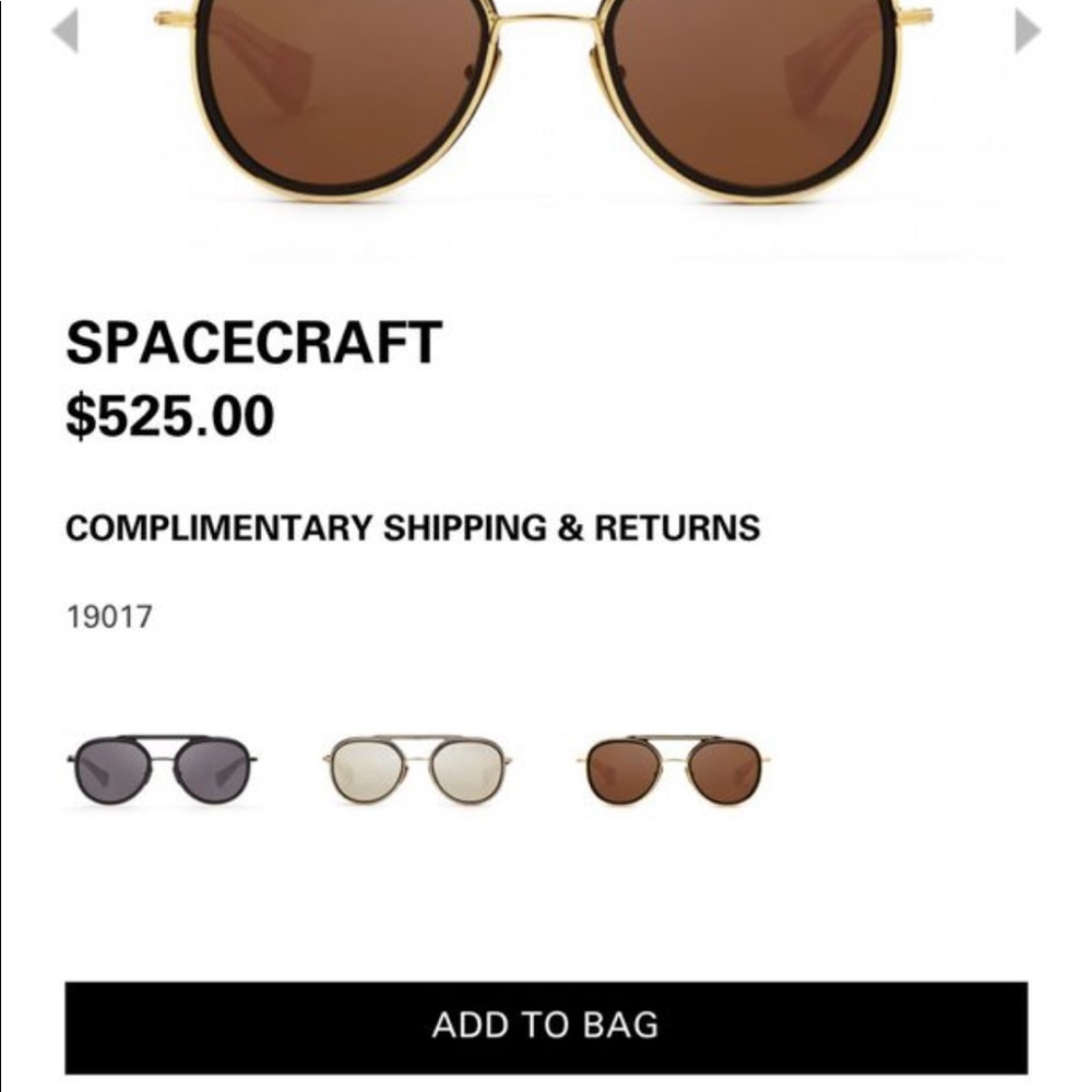 DITA Spacecraft Sunglasses